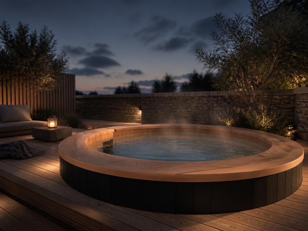 Premium Deck Hot Tub