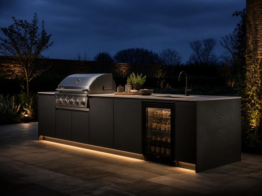 Compact Outdoor Kitchen