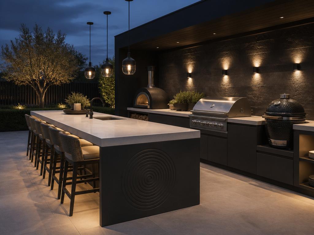 Island Outdoor Kitchen
